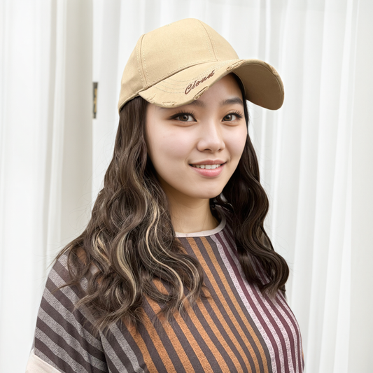 Fashionable Baseball Hat Wig